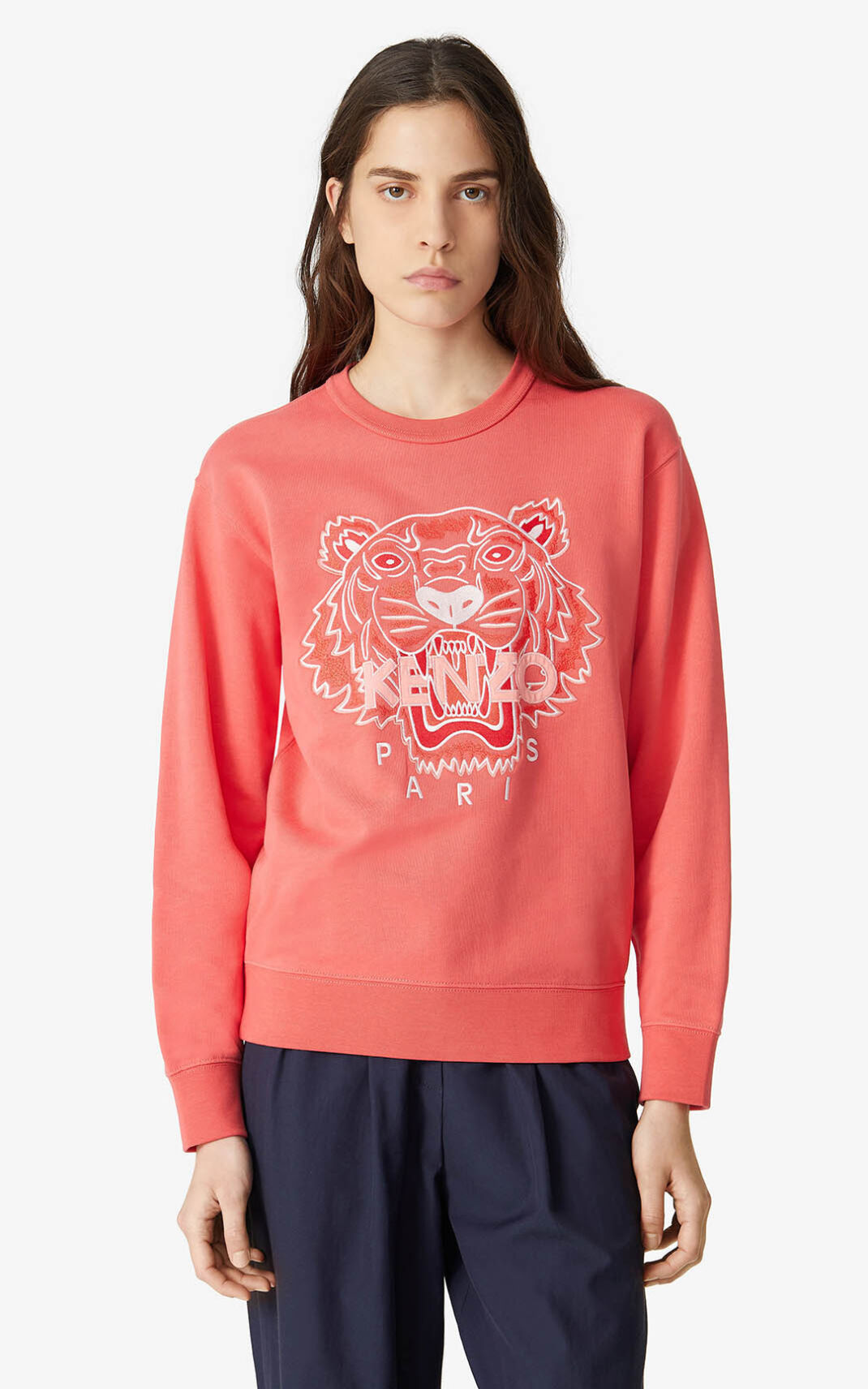 Kenzo Tiger Sweatshirt Dame - Rød DK-669692